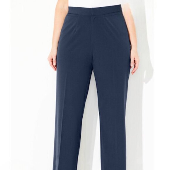 Catherine’s Right Fit Curvy Wide Leg Pant in Midnight Blue – Petite – Size 18 WP - Picture 4 of 6